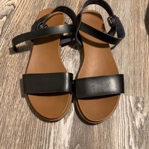 Black sandals